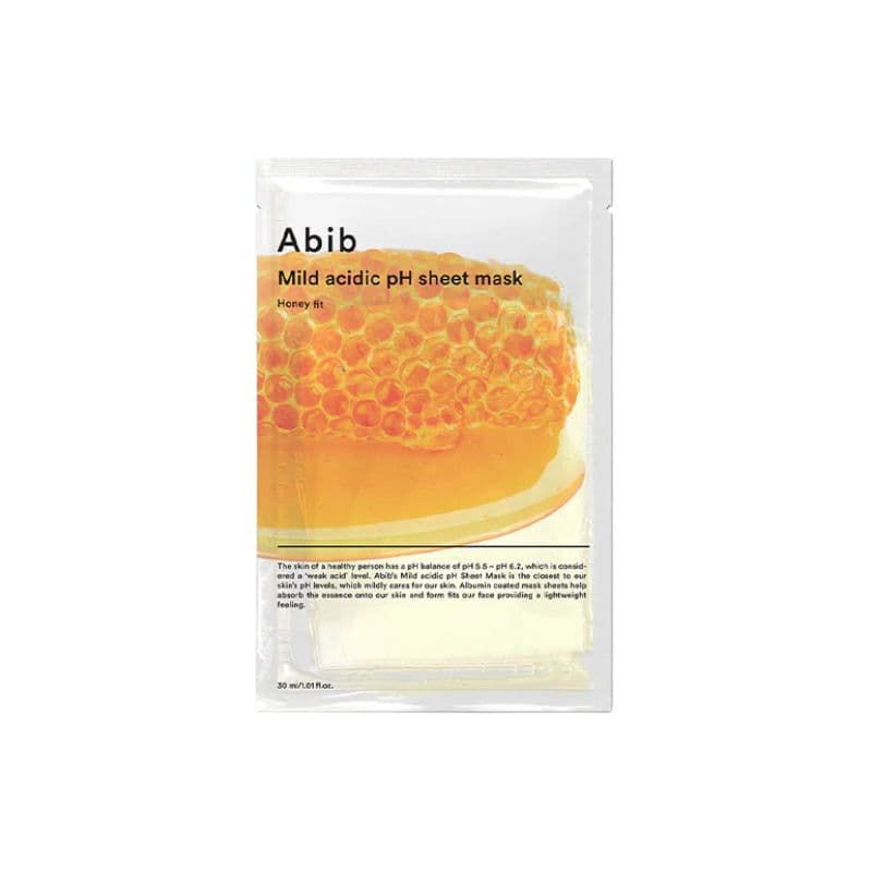 Máscara Facial Abib Mild Acidic pH Sheet Mask Honey Fit (1Un)