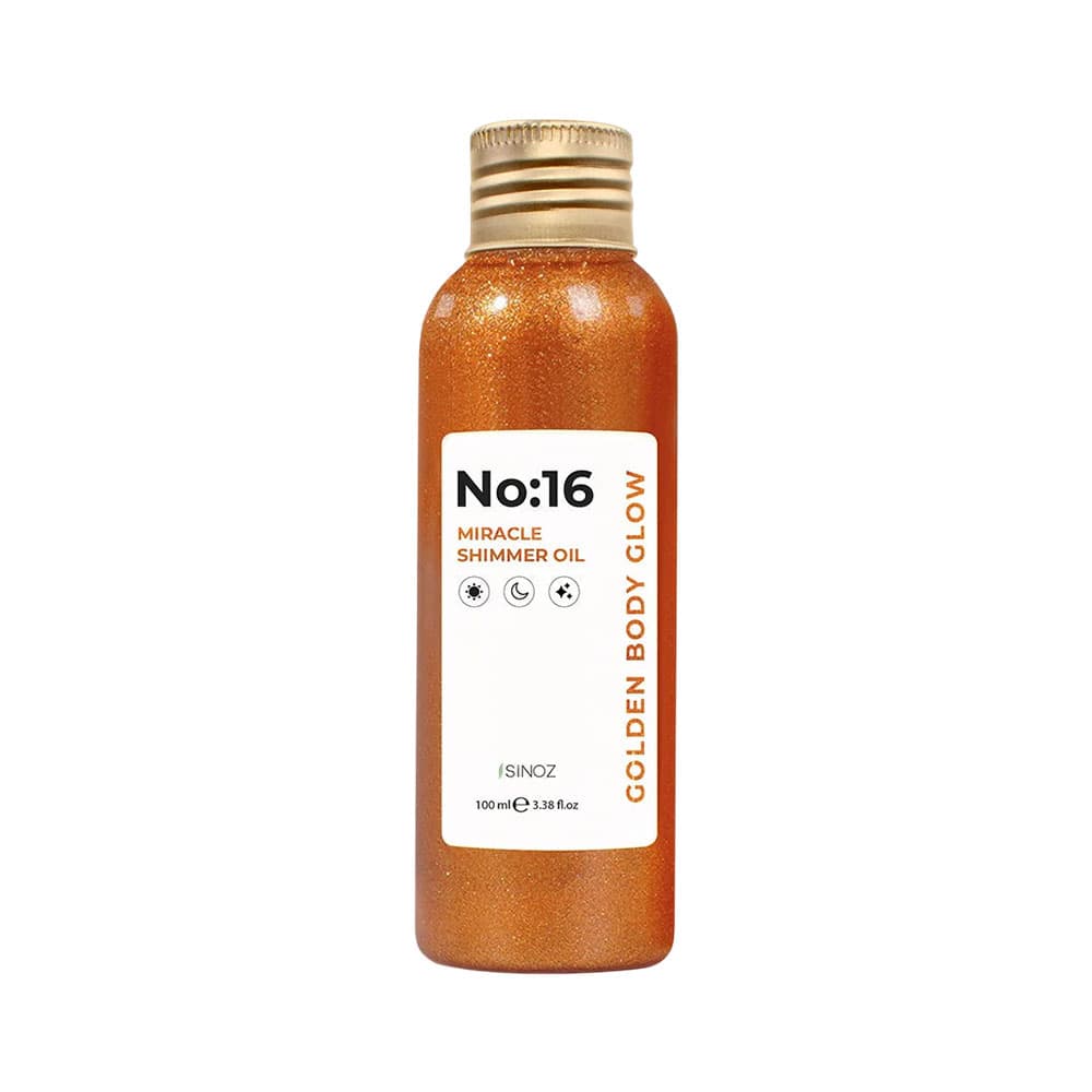 Aceite Corporal Sinoz Miracle Shimmer Gold 100ml