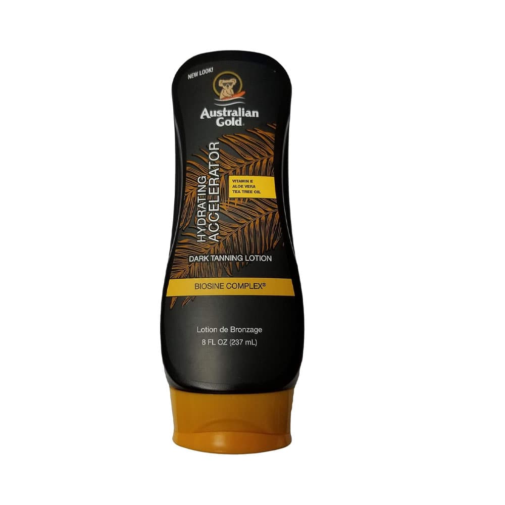Loção Aceleradora de Bronzeado Australian Gold Dark Tanning 237ml
