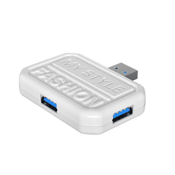 Adaptador 4Life FL3A USB-A / USB 3.0 / USB 2.0 X2 Branco