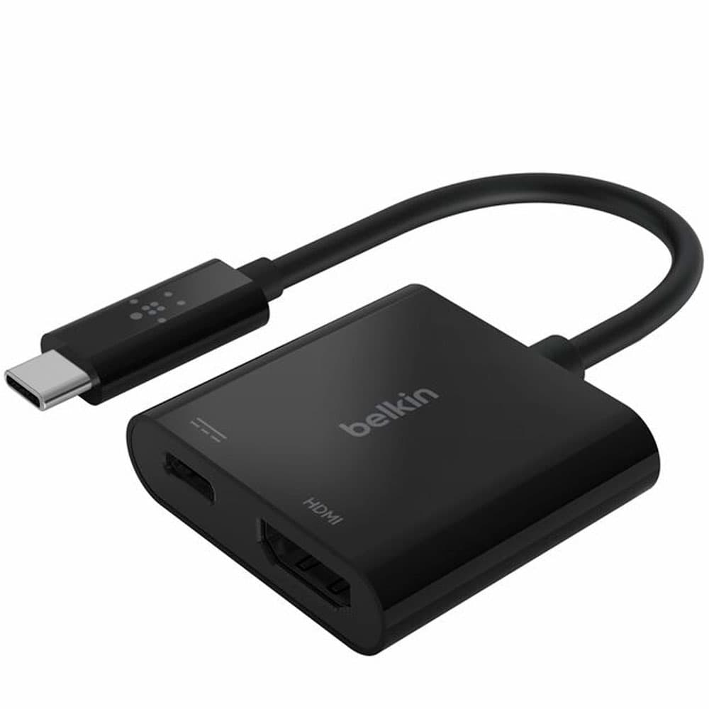 Adaptador USB-C para HDMI + Carga Belkin AVC002BTBK USB-C para HDMI + Carga 100W