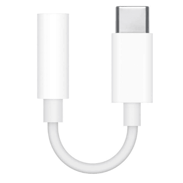 Adaptador USB-C para P2 3.5Mm Apple Branco