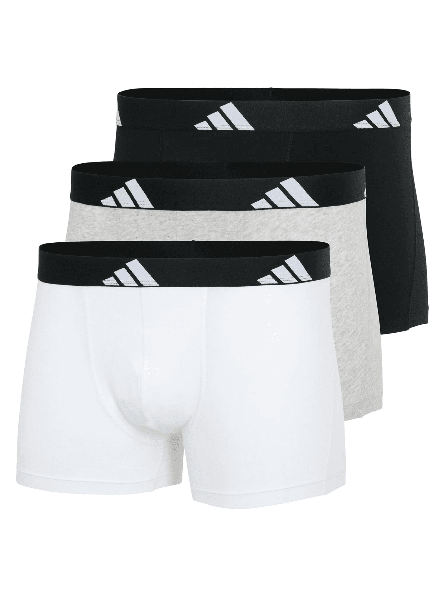 Pack 3 Boxers Adidas 4Am002-917 Branco/Preto Tam. L