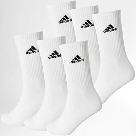 Meias Adidas Cushioned Sportswear Crew Ht3453 (6 Pares) (T) L