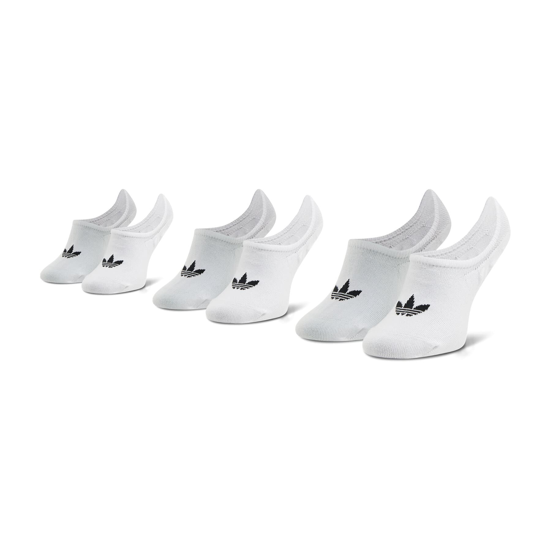 Meias Adidas Media Low Cut Fm0676 Blanco (3 Pares) Xl