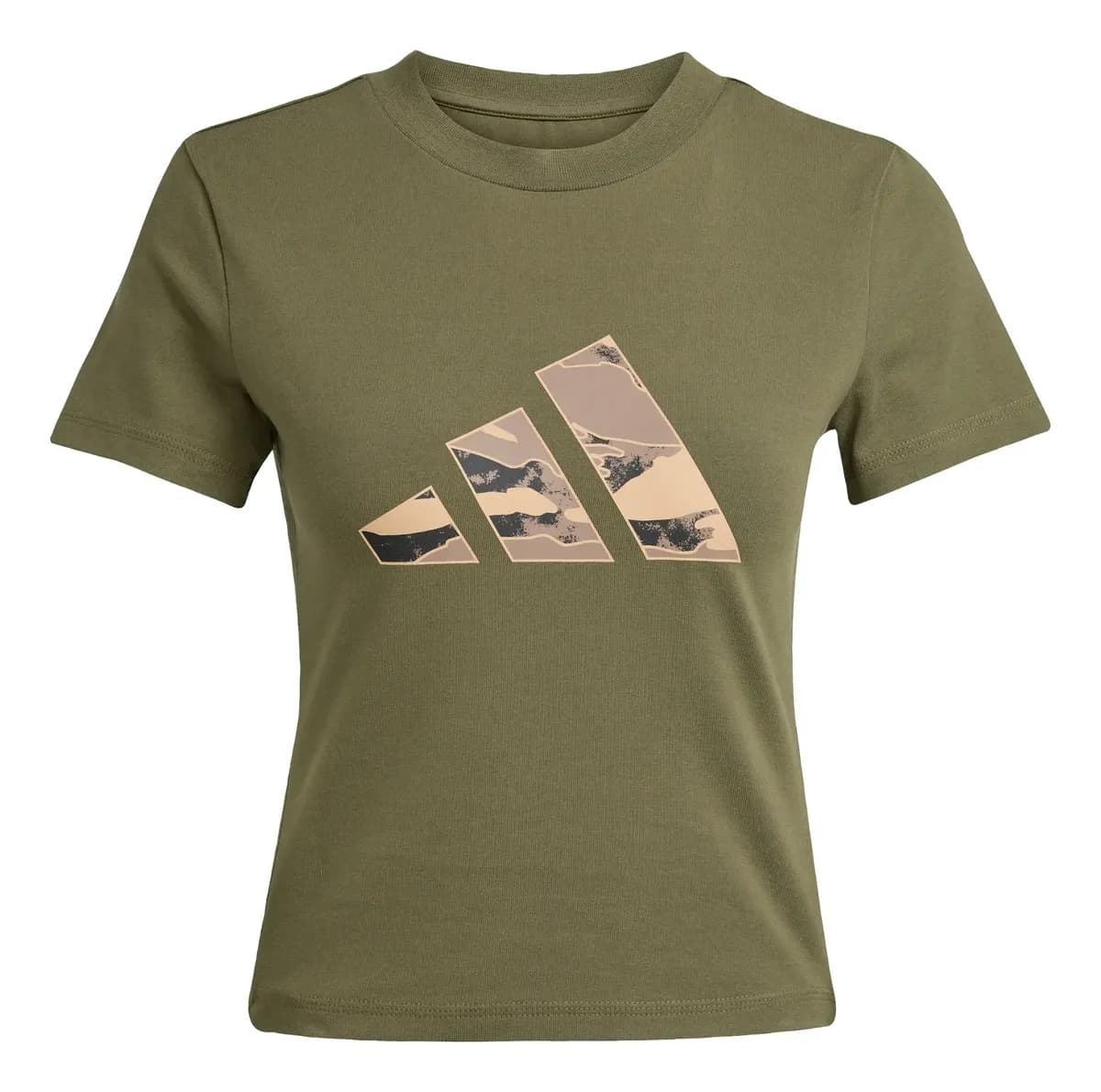 Adidas Camiseta Feminina W Camo T Jm4417 Verde Tam. M