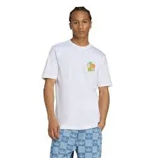Camiseta Adidas M Graphic Lo Jw2975 Blanco (T) L