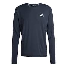 Camiseta Adidas Masculina Run Ess Ls M Negro