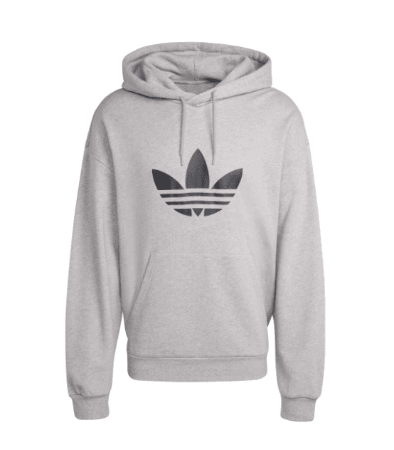Adidas Sudadera Mas Trefoil Hoody Ke0879 Cinza Tam. G