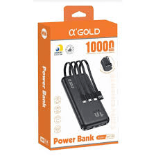 Power Bank A'Gold Pro Bte-29 3.1A 10000mAh Negro