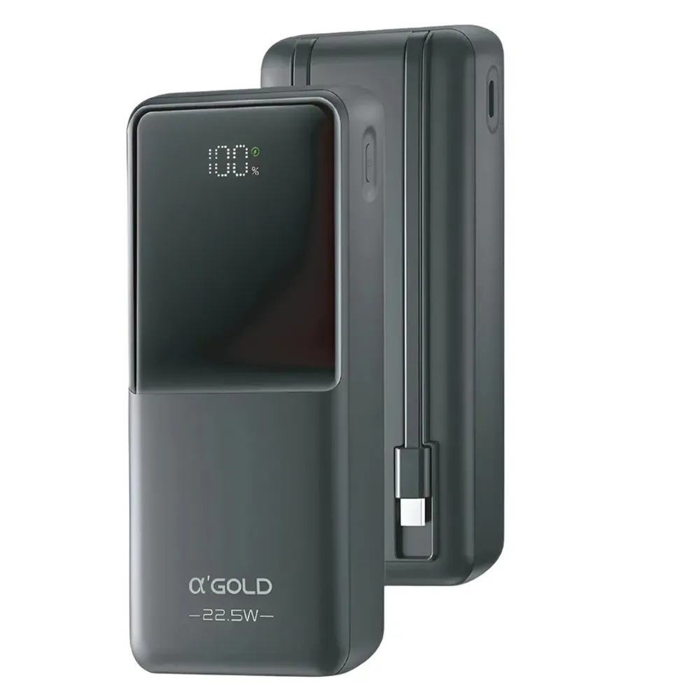 Power Bank A'Gold Pro Bte-41 22.5W 20000mAh Negro