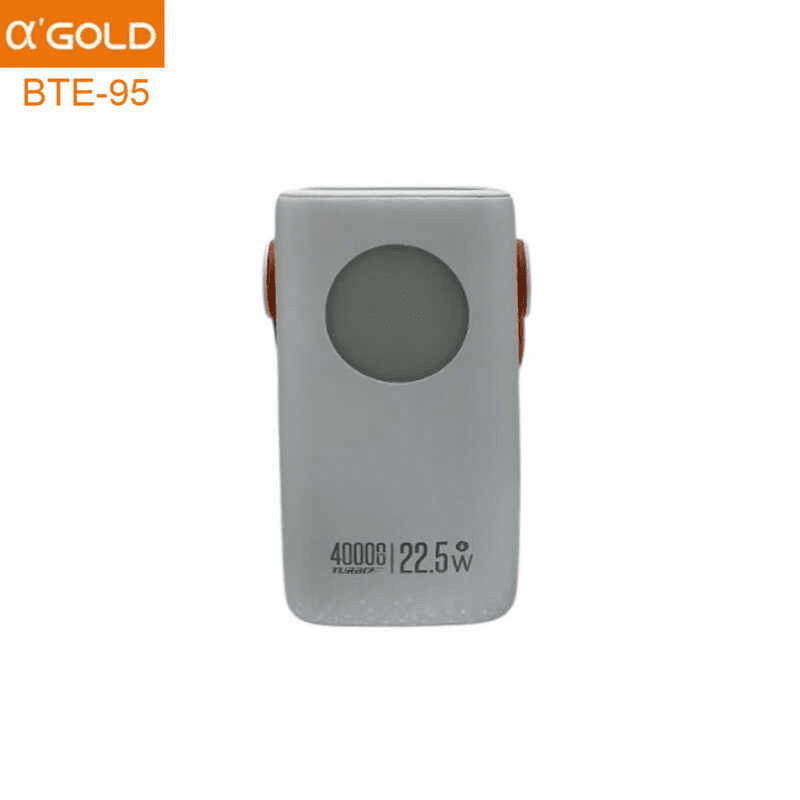 Power Bank A'Gold Pro Bte-95 22.5W 40000mAh Cinza