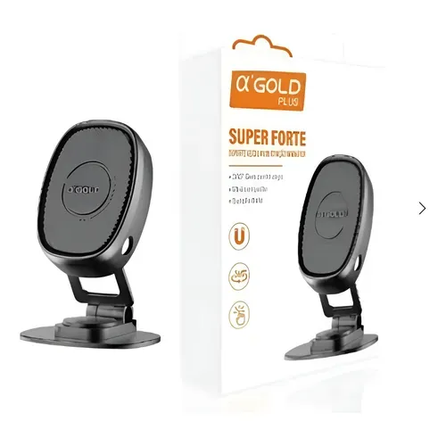 A'Gold Suporte Veicular Magnético 360 Spc-17 Preto