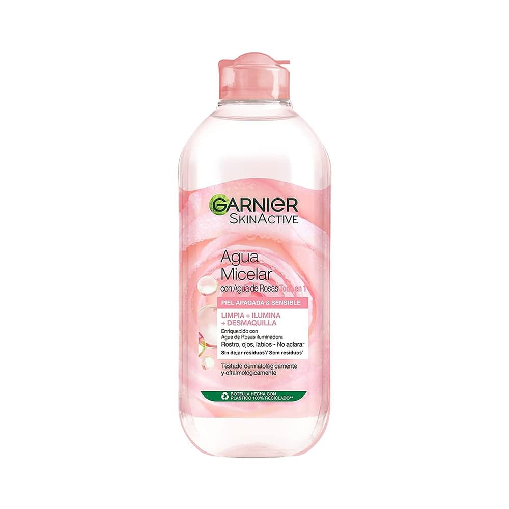 Água Micelar Garnier Rosas Tudo Em 1 400ml