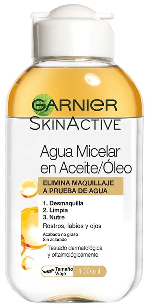 Água Micelar Em Óleo Garnier Skin Active - 100mL