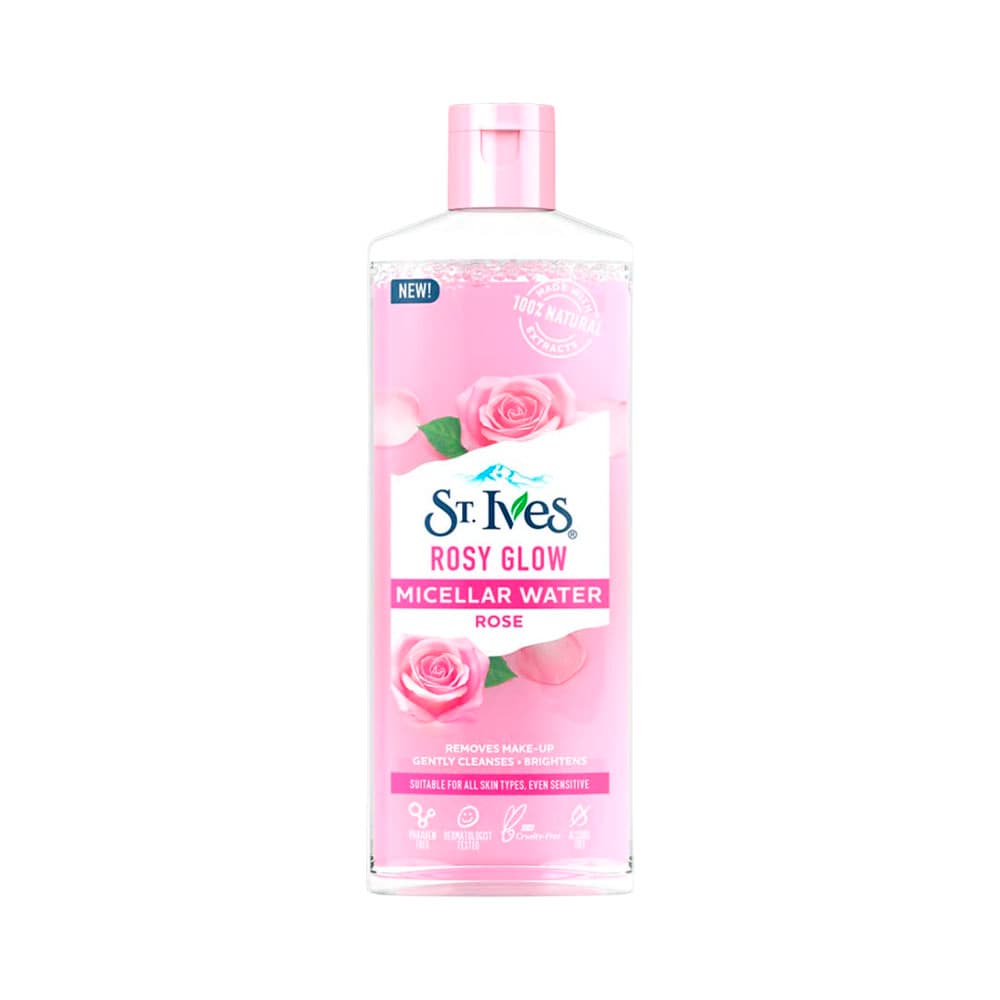 Água Micelar St. Ives Rosy Glow 400ml