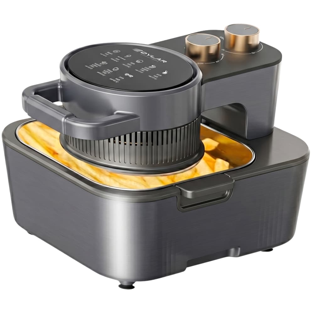 Air Fryer Qylar Lev Air Qy-1601 1500W 220V 6.5L - Preto