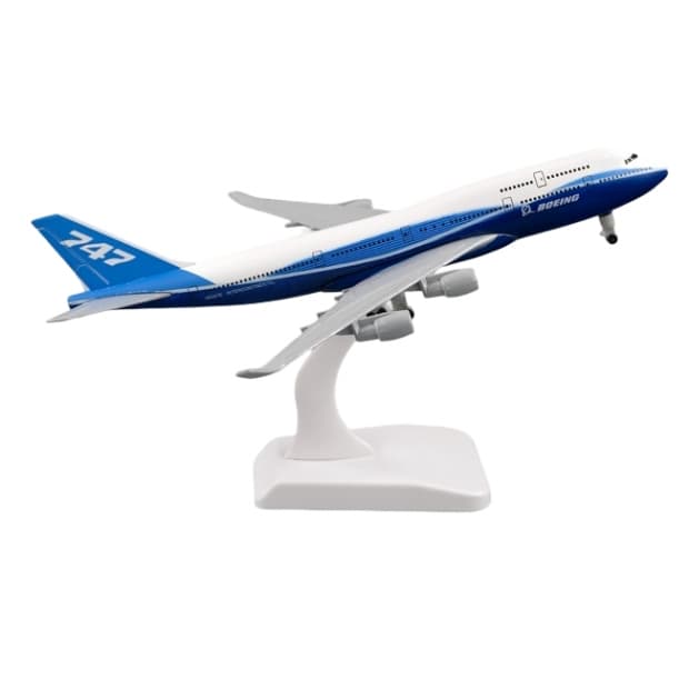 Modelo de Aeronave Aircraft Model B747 Boeing Factory House Color