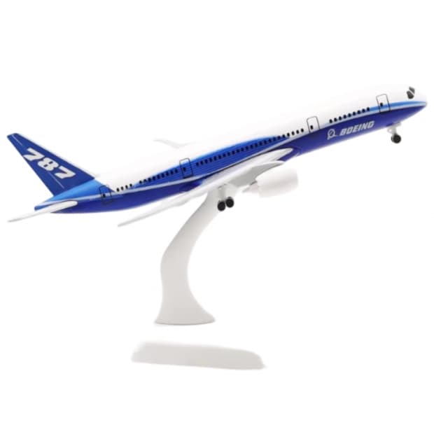 Modelo de Aeronave Boeing B787 Factory House Color