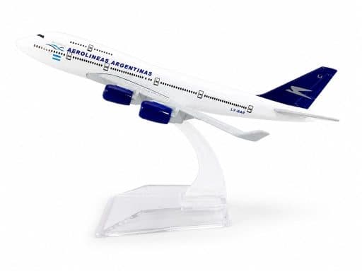 Modelo de Aeronave Aircraft Model B747 Aerolineas Argentinas