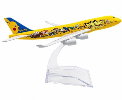 Modelo de Aeronave B747 Ana Japan Pokemon