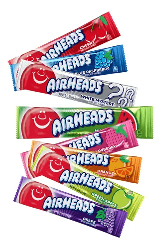 Balas Airheads Sabores Variados 15.6G