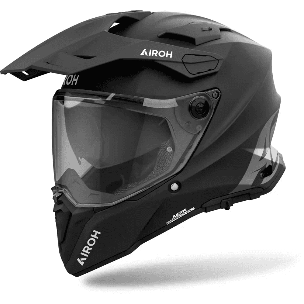 Capacete Airoh Commander 2 Color Preto Fosco / M