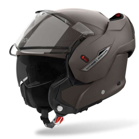 Capacete Airoh Modular Mathisse Ii Branco Gloss Xl