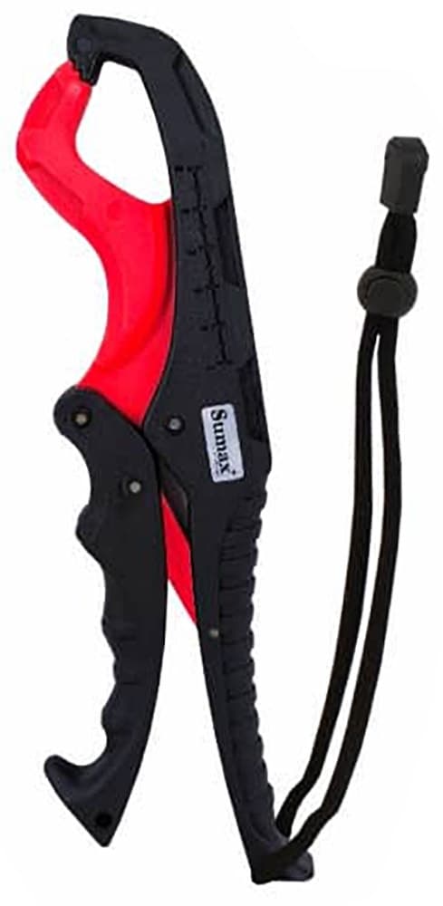 Alicate Sumax Lip Grip Su-2101 - Preto/Vermelho