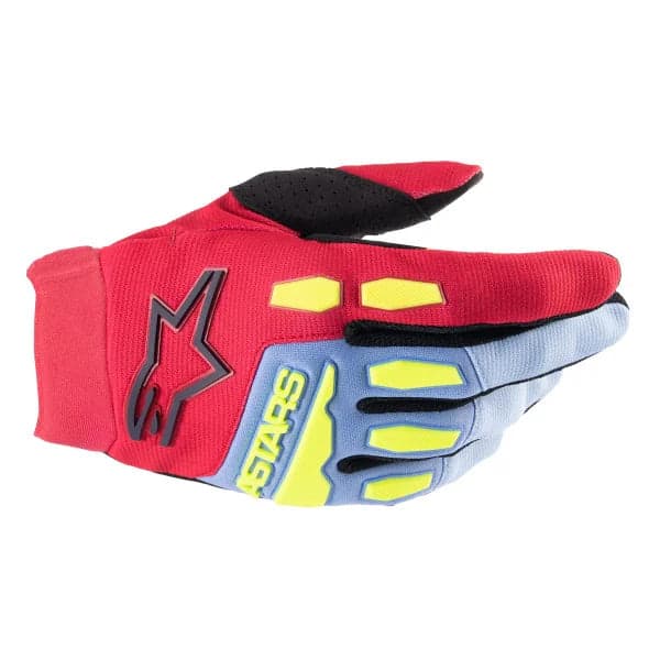 Luva Alpinestars Full Bore LIG.BLU/RED BER/BLK / L
