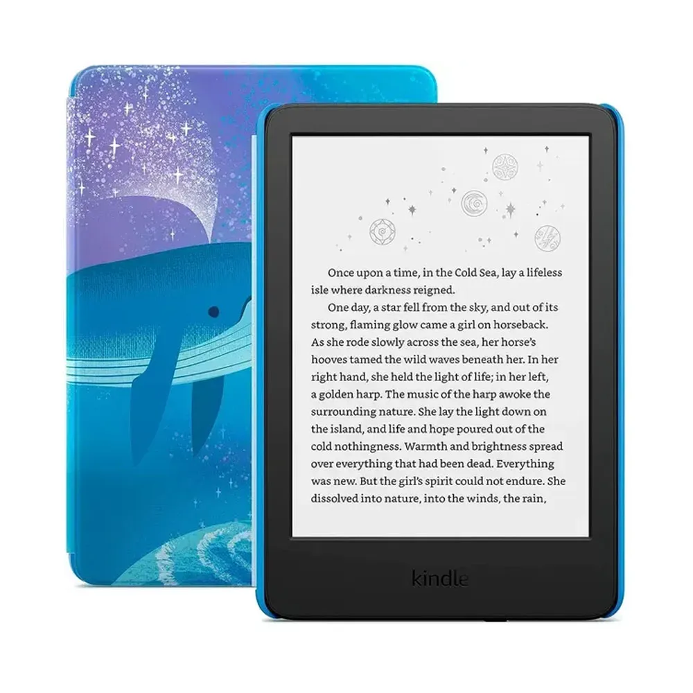 Ebook Amazon Kindle Kids 6" 16GB Space Whale