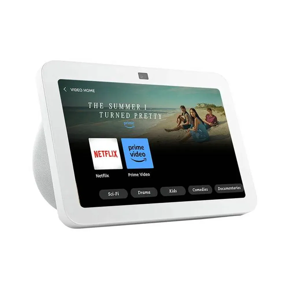 Smart Display Amazon Echo Show 8" 3ª Geração com Alexa Glacier White