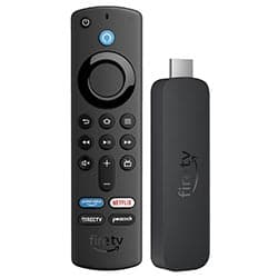 Streaming Amazon Fire TV Stick 4K 2ª Geração Wi-Fi 6 Alexa - Preto