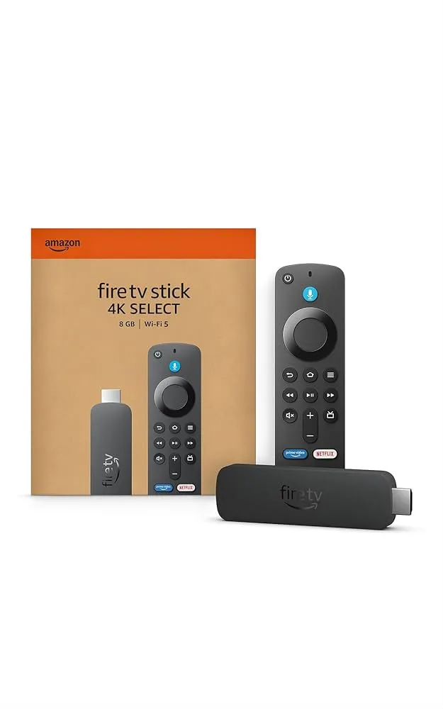 Streaming Amazon Fire TV Stick 4K Select