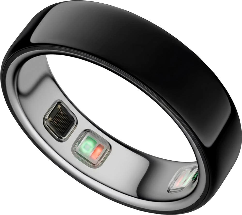 Anel Inteligente Oura Ring 5 Bluetooth Tamanho 8 - Preto