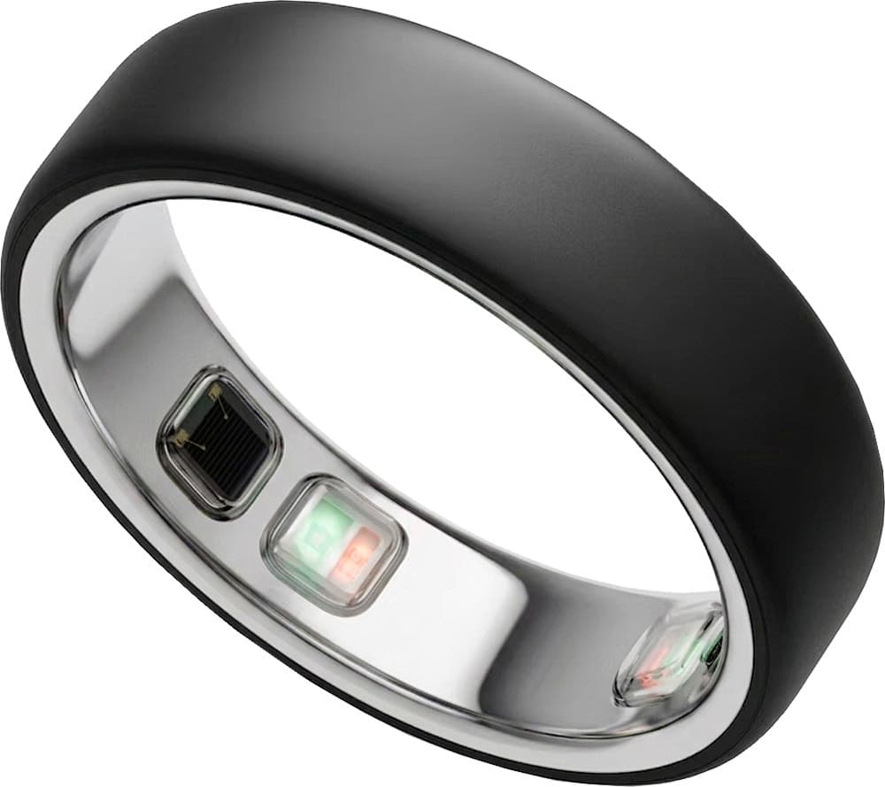 Anel Inteligente Oura Ring 5 Bluetooth Tamanho 8 - Stealth