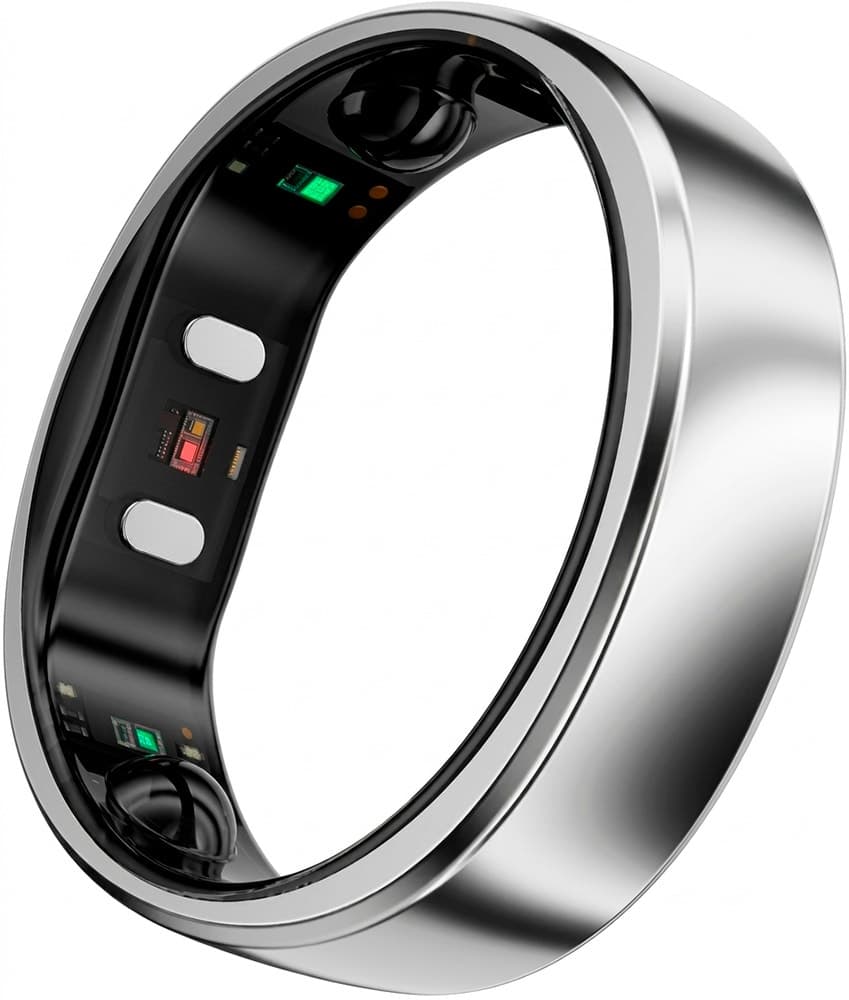 Anel Inteligente Ringconn Gen 2 Air Bluetooth Tamanho 7 - Prateado