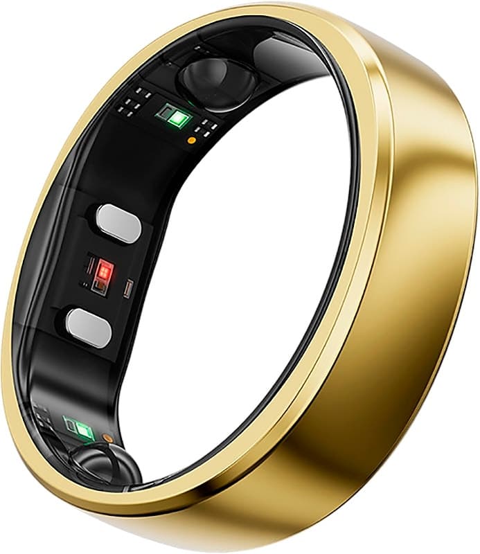 Anel Inteligente Ringconn Gen 2 Bluetooth Tamanho 6 Dourado