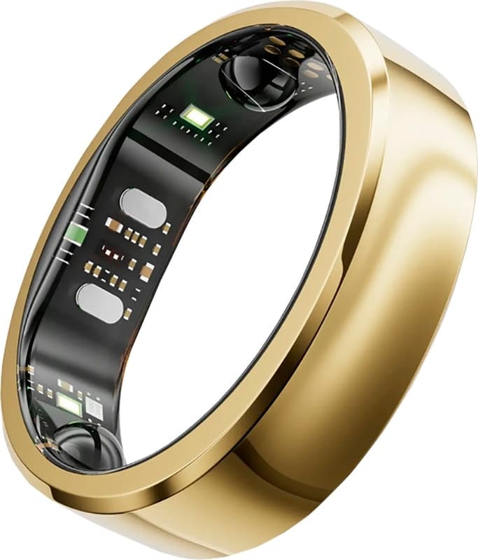 Anel Inteligente Ringconn Gen 3 Bluetooth Tamanho 10 Dourado