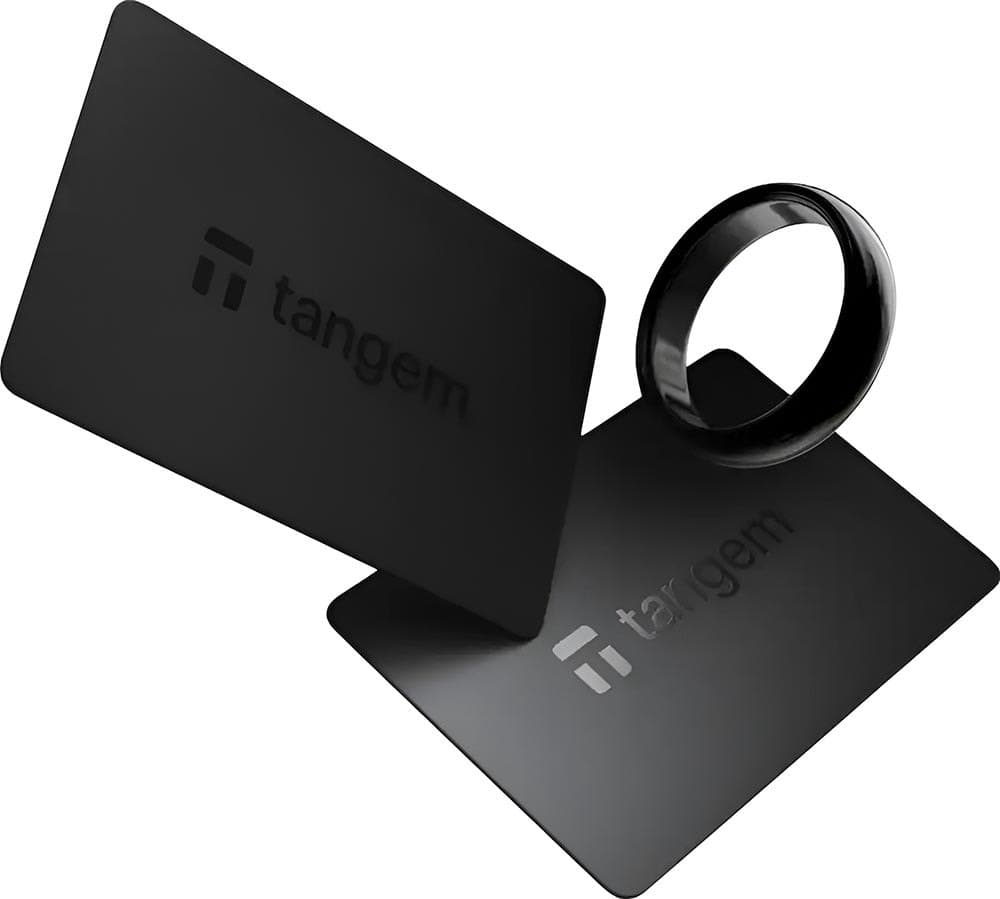 Anel Inteligente Tangem NFC Tamanho 6 - Preto