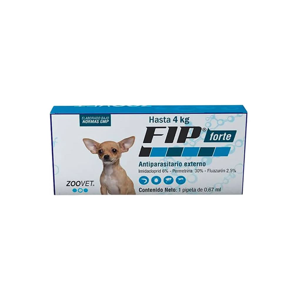 Antiparasitário Fip Forte 4KG 0.67ml