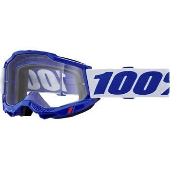 Antiparras 100% Accuri 2 Goggle 50013 - Azul - Lente Transparente