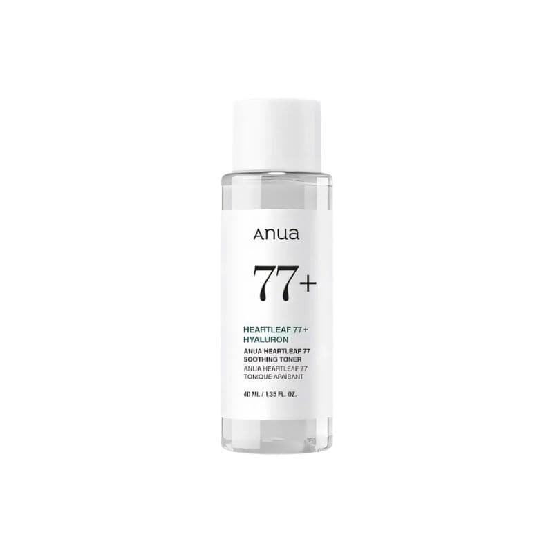 Tônico Facial Anua 77+ Hyaluron Soothing Toner 40ml