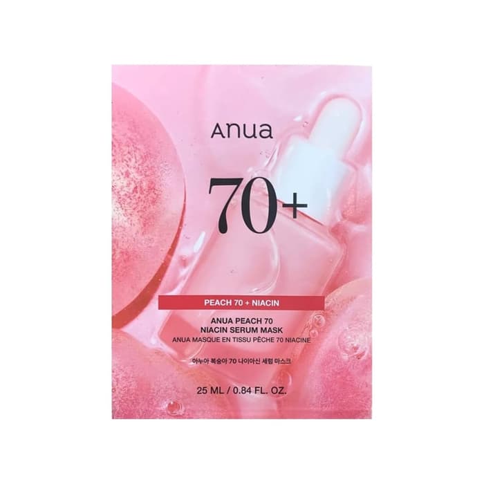 Máscara Facial Anua Peach 70 Niacin Serum 25G