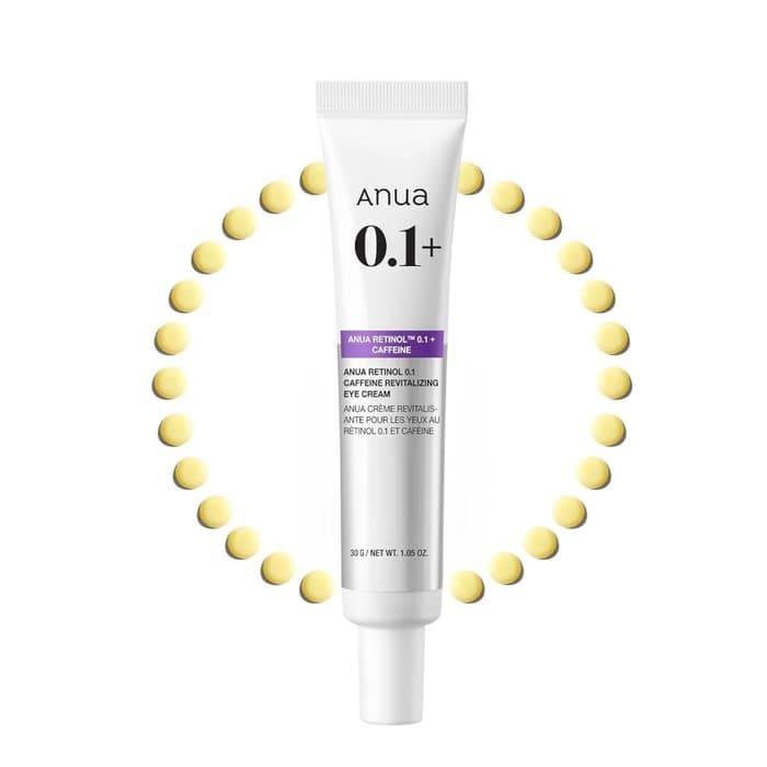 Creme para Área Dos Olhos Anua Retinol 0.1 Caffeine Revitalizing 30G