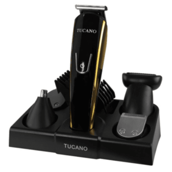 Aparador de Cabelo Tucano Tc-8180 8 Em 1 Recarregável Preto/Dourado