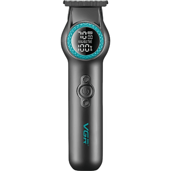 Aparador de Cabelo Voyager Vgr V-990 8000Rpm Recarregável Preto/Verde