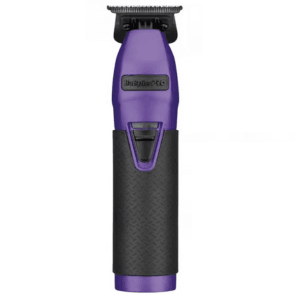 Aparador de Cabelo Babyliss Pro Barbers 4 7200 Rpm Com Acessórios Recarregável Preto/Roxo