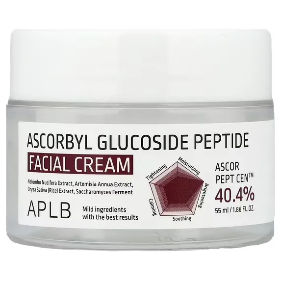 Creme Facial Aplb Ascorbyl Glucoside Peptide 55ml