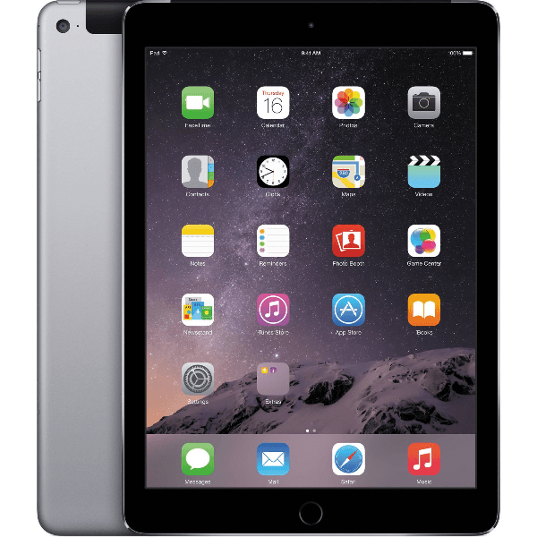 Tablet Apple iPad Air 2 9.7" WiFi + Celular 4G LTE 128GB Space Gray